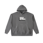Load image into Gallery viewer, Truthortruth Raw-Seam Enzyme Washed Hoodie
