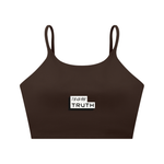 Load image into Gallery viewer, TruthorTruth Spaghetti Strap Yoga Sports Bra
