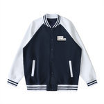 Load image into Gallery viewer, Truthortruth Two Tone Raglan Sleeve Varsity Jacket
