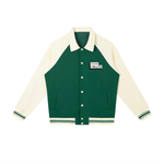 Load image into Gallery viewer, TruthorTruth Contrast Raglan Sleeve Baseball Jacket
