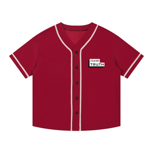 TruthorTruth Contrast Piped Button-Up Jersey