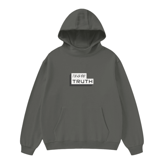 High Neck Insulated FOG Solid Color Fleece Hoodie - 385 GSM
