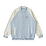 Load image into Gallery viewer, Truthortruth Two Tone Raglan Sleeve Varsity Jacket
