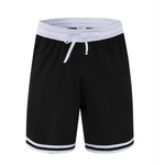 Load image into Gallery viewer, Classic Stripe Trim Zip Pocket Basketball Shorts - 160 GSM
