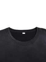 Load image into Gallery viewer, Unbothered Vintage Washed Hand-Frayed T-Shirt
