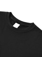 Load image into Gallery viewer, Highly Favored Snow Washed Raw Edge Crop Top
