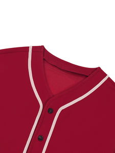 TruthorTruth Contrast Piped Button-Up Jersey