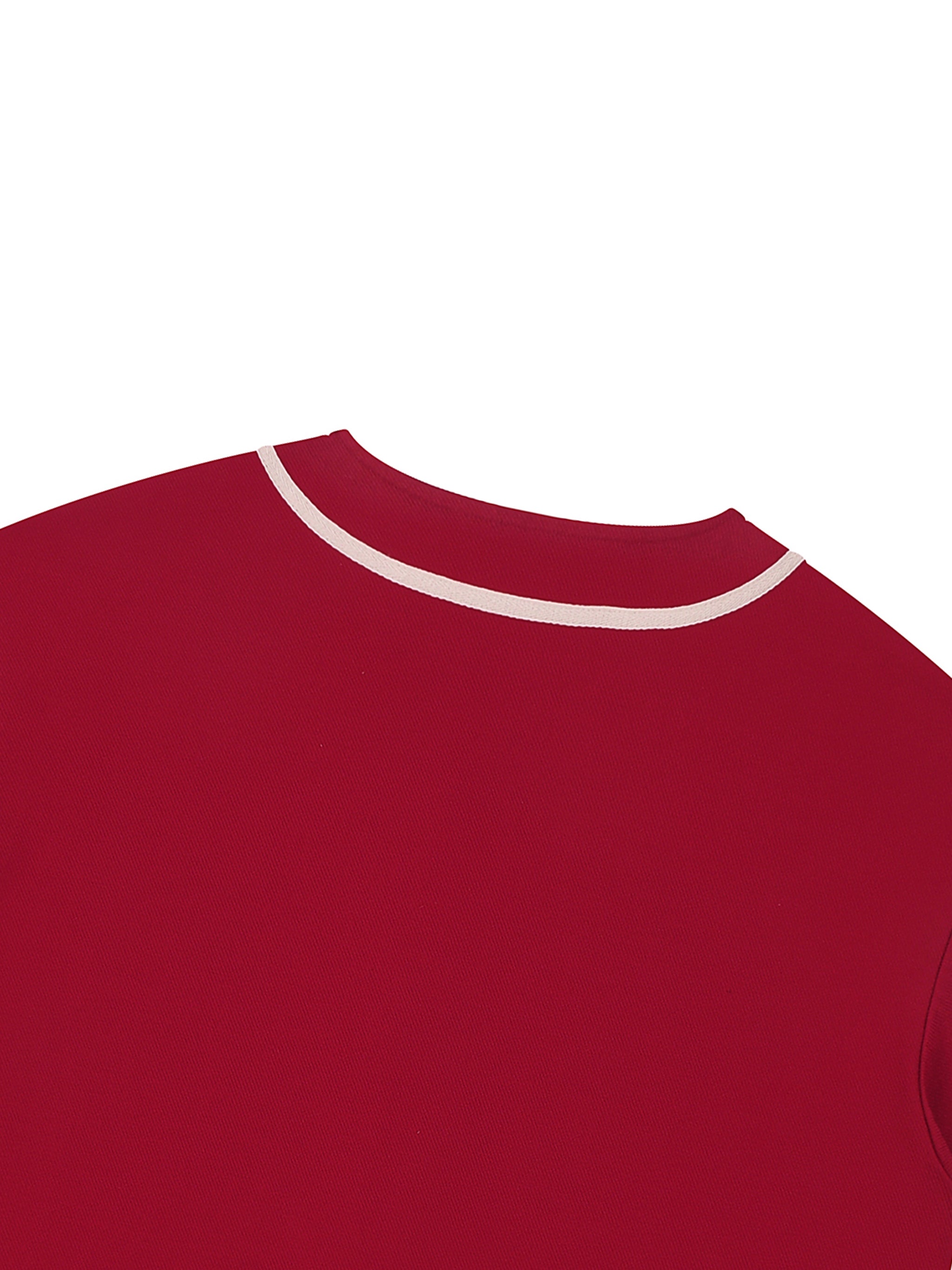 TruthorTruth Contrast Piped Button-Up Jersey
