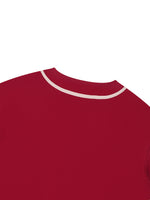 Load image into Gallery viewer, TruthorTruth Contrast Piped Button-Up Jersey
