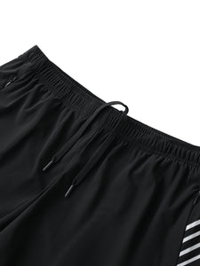 TruthorTruth Men's Side-Stripe Performance Shorts