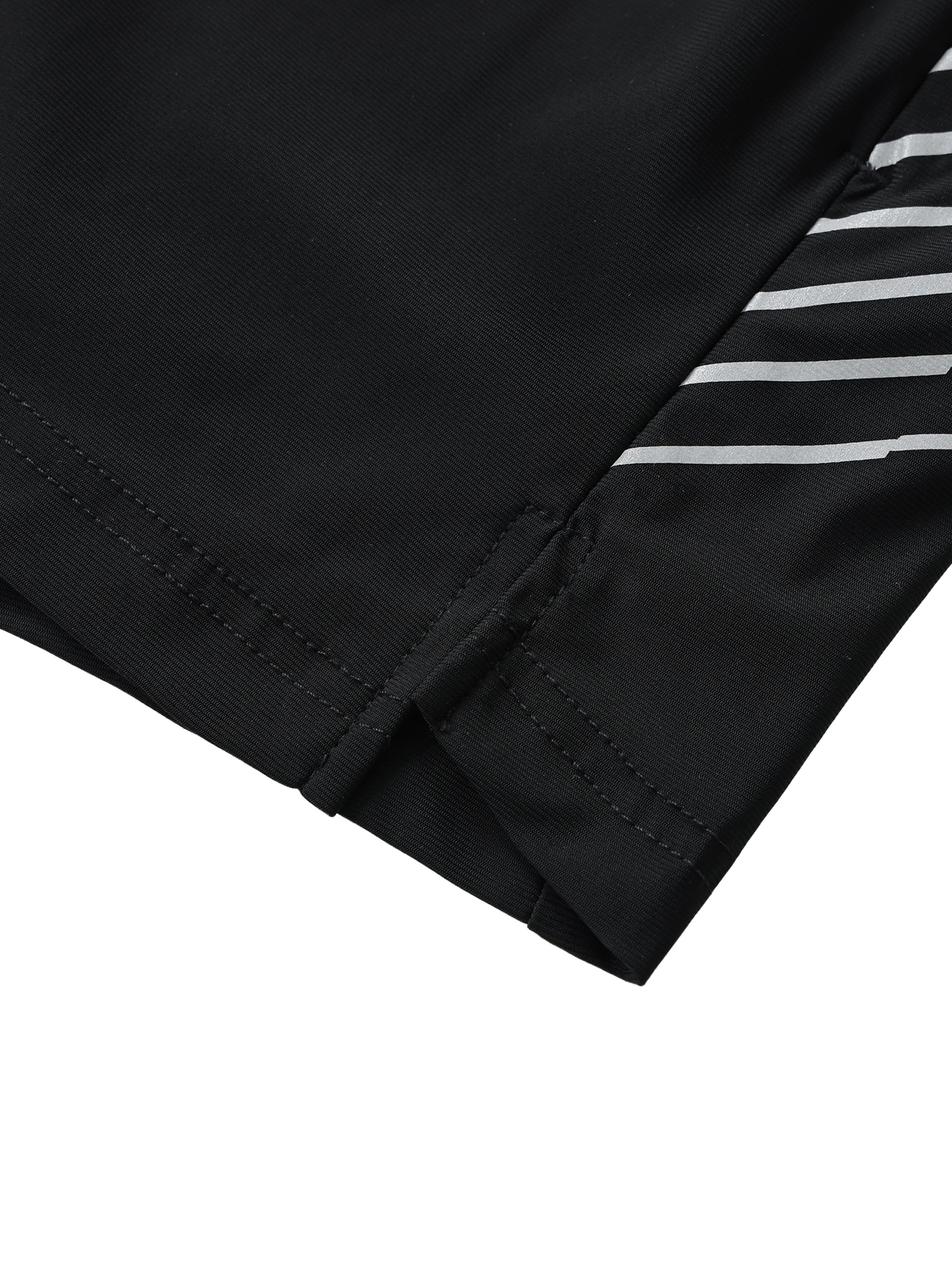 TruthorTruth Men's Side-Stripe Performance Shorts