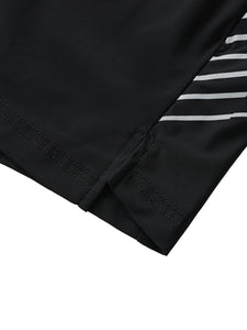 TruthorTruth Men's Side-Stripe Performance Shorts