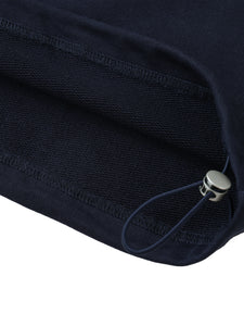 TruthorTruth Contrast Striped Lapel Collar Sweatshirt