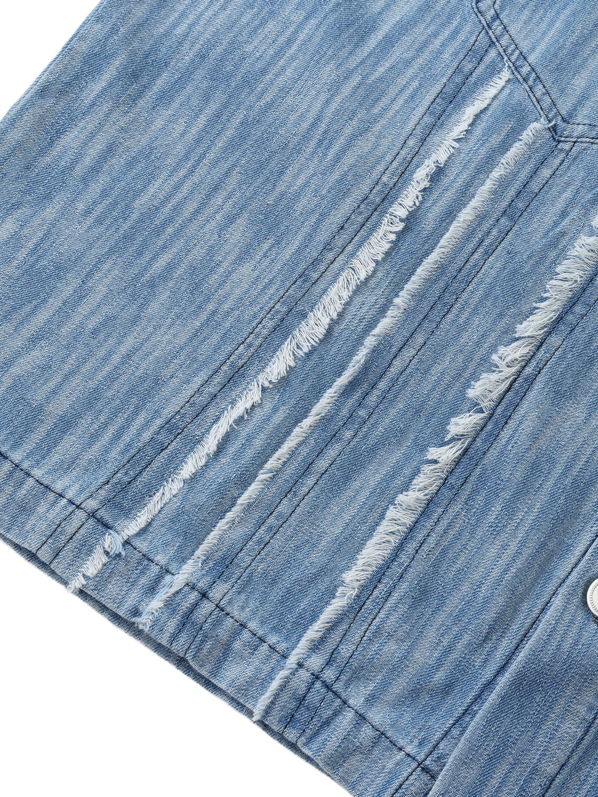 TruthorTruth Distressed Wash Short-Sleeve Shirt
