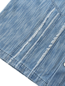 TruthorTruth Distressed Wash Short-Sleeve Shirt