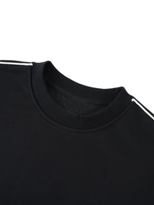 TruthorTruth Oversized Crewneck Taped Sweatshirt