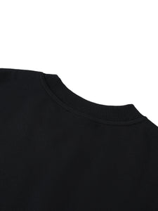 TruthorTruth Oversized Crewneck Taped Sweatshirt