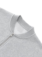 Load image into Gallery viewer, Truthortruth Essential Zip-Up Fleeced Varsity Jacket
