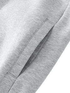 Truthortruth Essential Zip-Up Fleeced Varsity Jacket