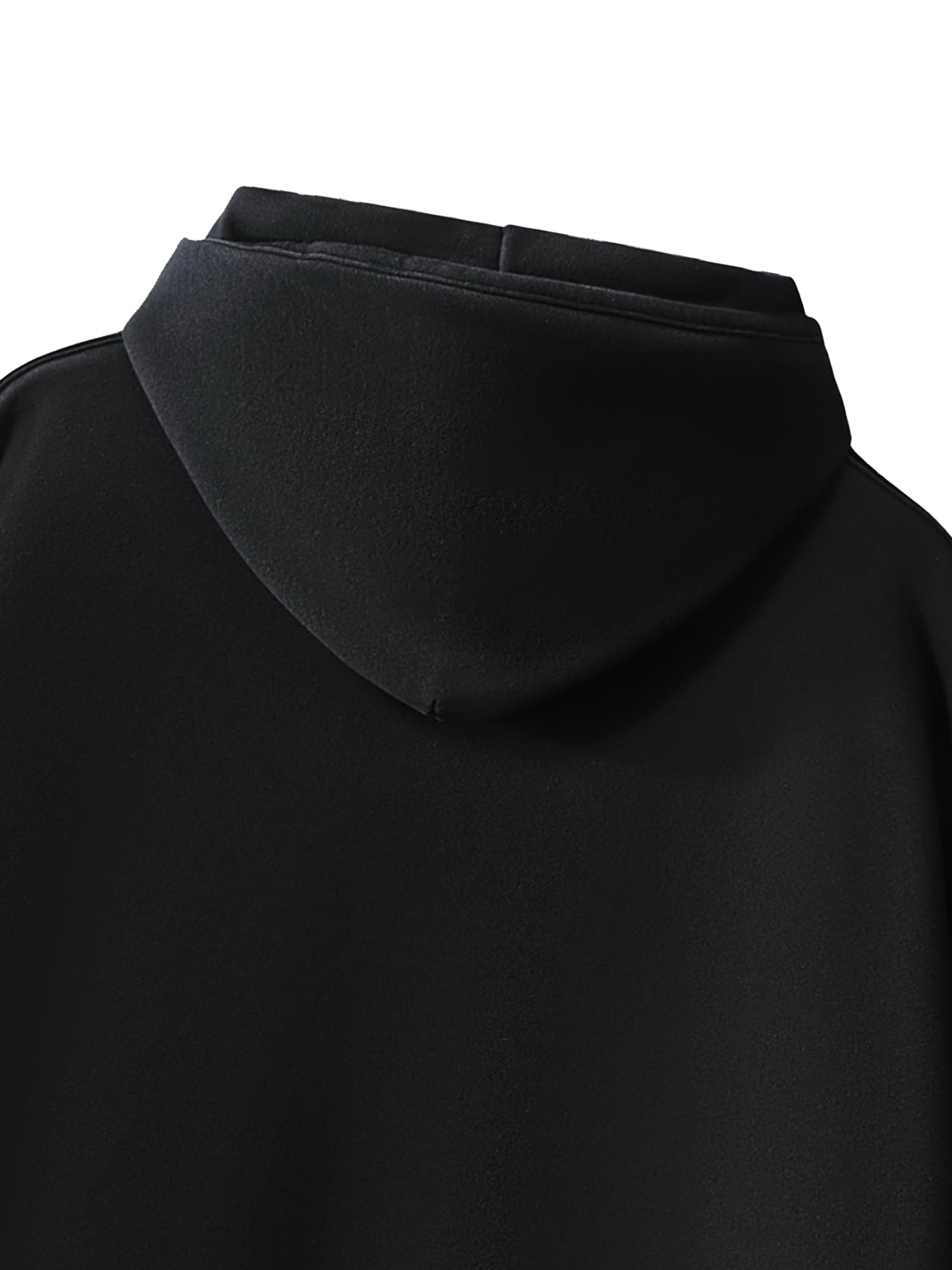 Truthortruth Raw-Seam Enzyme Washed Hoodie