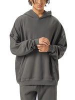 Load image into Gallery viewer, Truthortruth Raw-Seam Enzyme Washed Hoodie
