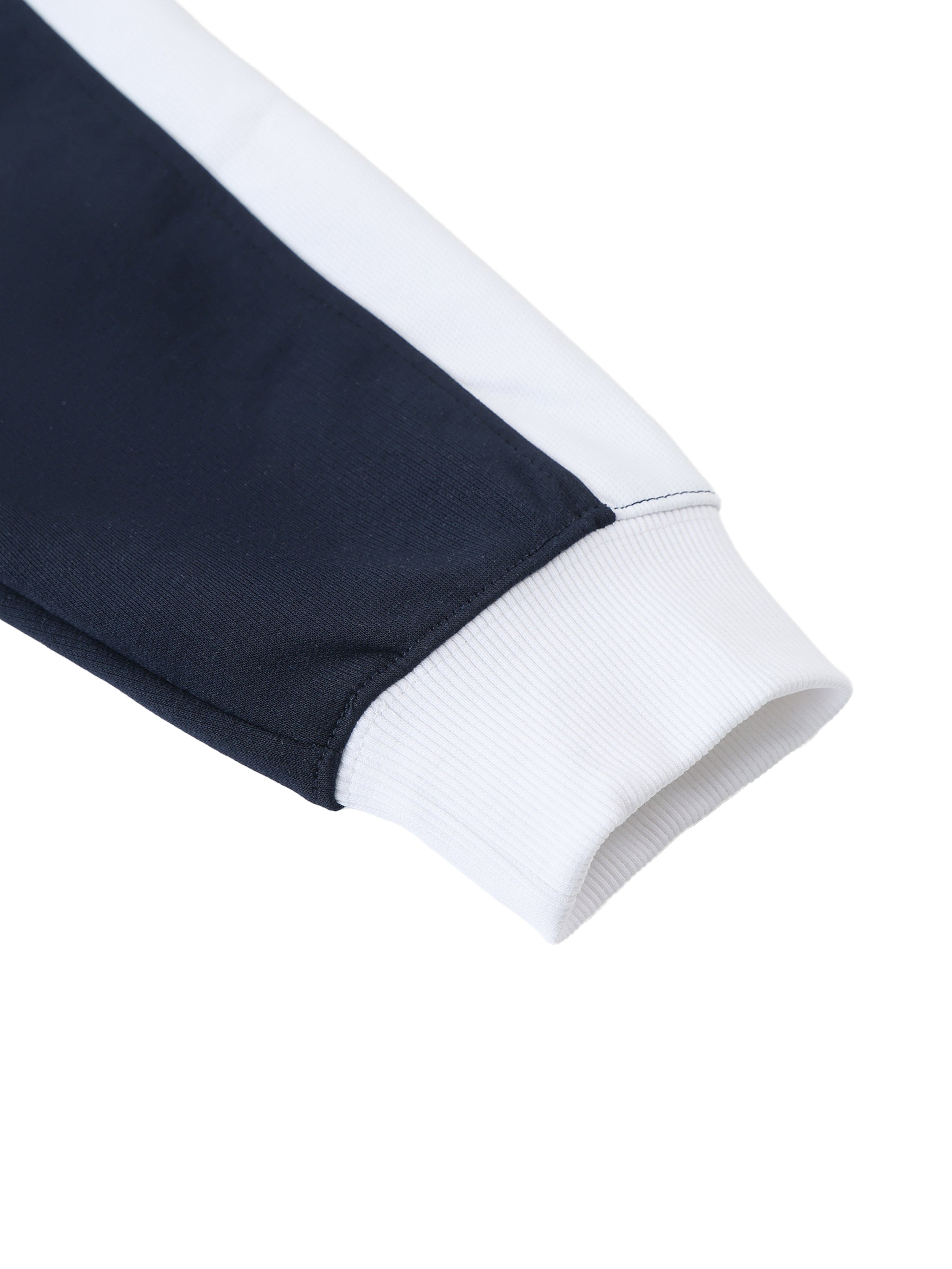 Truthortruth Contrast Trim Stand Collar Jacket