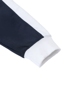 Truthortruth Contrast Trim Stand Collar Jacket