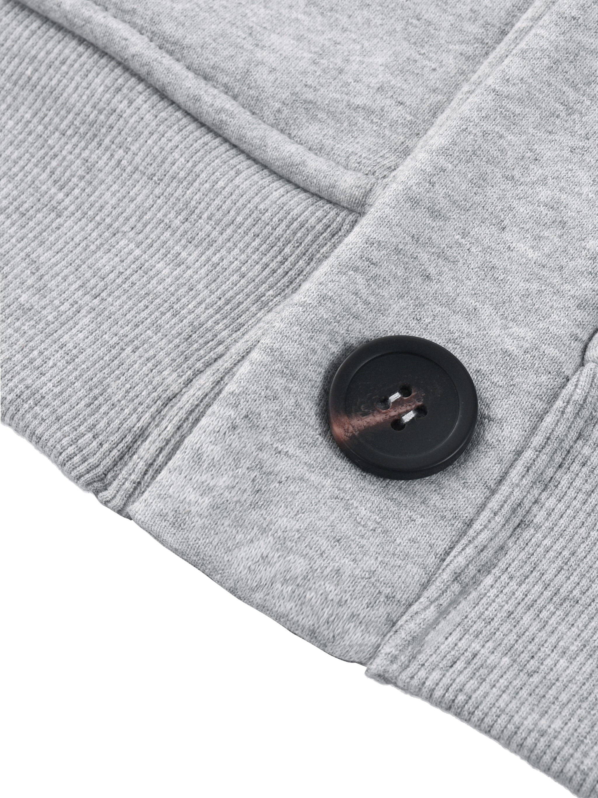 Truthortruth Essential Heavyweight Sweat Cardigan