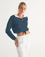 Load image into Gallery viewer, TruthorTruth Logo Women&#39;s Cropped Windbreaker
