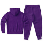 Load image into Gallery viewer, Purple Ziphoodie &amp; Jogger - AOP
