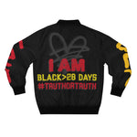Load image into Gallery viewer, BLack&gt;28 Days Men&#39;s AOP Bomber Jacket
