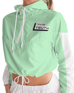 Load image into Gallery viewer, TruthorTruth  Women&#39;s Cropped Windbreaker
