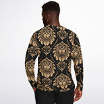 Load image into Gallery viewer, Black &amp; Gold Sweater
