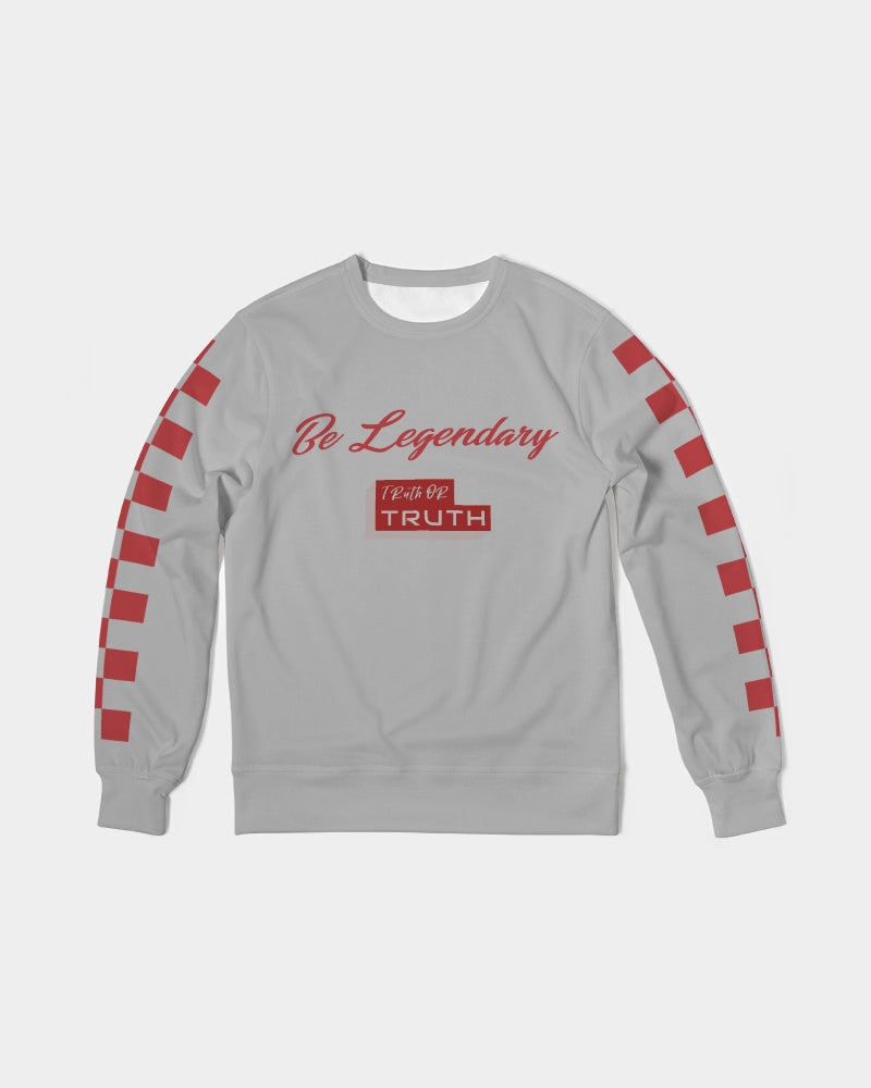 Be Legendary  Men's Classic French Terry Crewneck Pullover