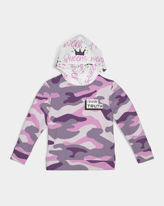 Queens Wear Hoodies Pink Camo Kids Hoodie