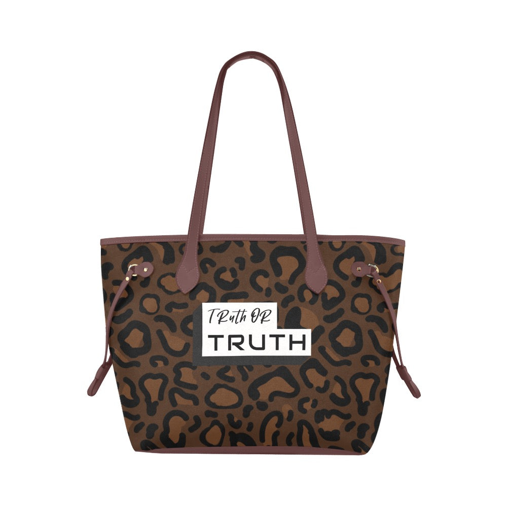 Brown Cheetah Tote Bag