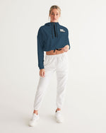 Load image into Gallery viewer, TruthorTruth Logo Women&#39;s Cropped Windbreaker
