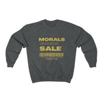 Load image into Gallery viewer, Morals Not For Sale Unisex Heavy Blend™ Crewneck Sweatshirt
