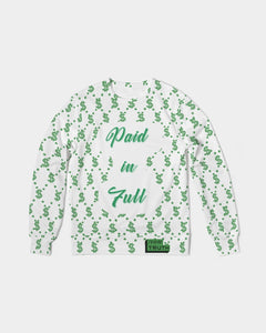 Paid In Full Men's Classic French Terry Crewneck Pullover