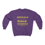 Load image into Gallery viewer, Morals Not For Sale Unisex Heavy Blend™ Crewneck Sweatshirt
