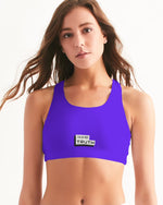 Load image into Gallery viewer, Purple Seamless Sports Bra
