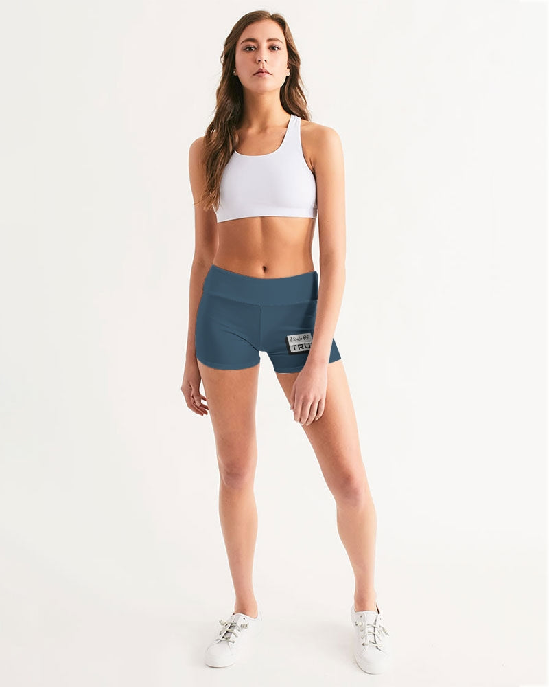 Logo Women's Mid-Rise Yoga Shorts