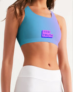 Load image into Gallery viewer, Topaz Gradient Women&#39;s Seamless Sports Bra
