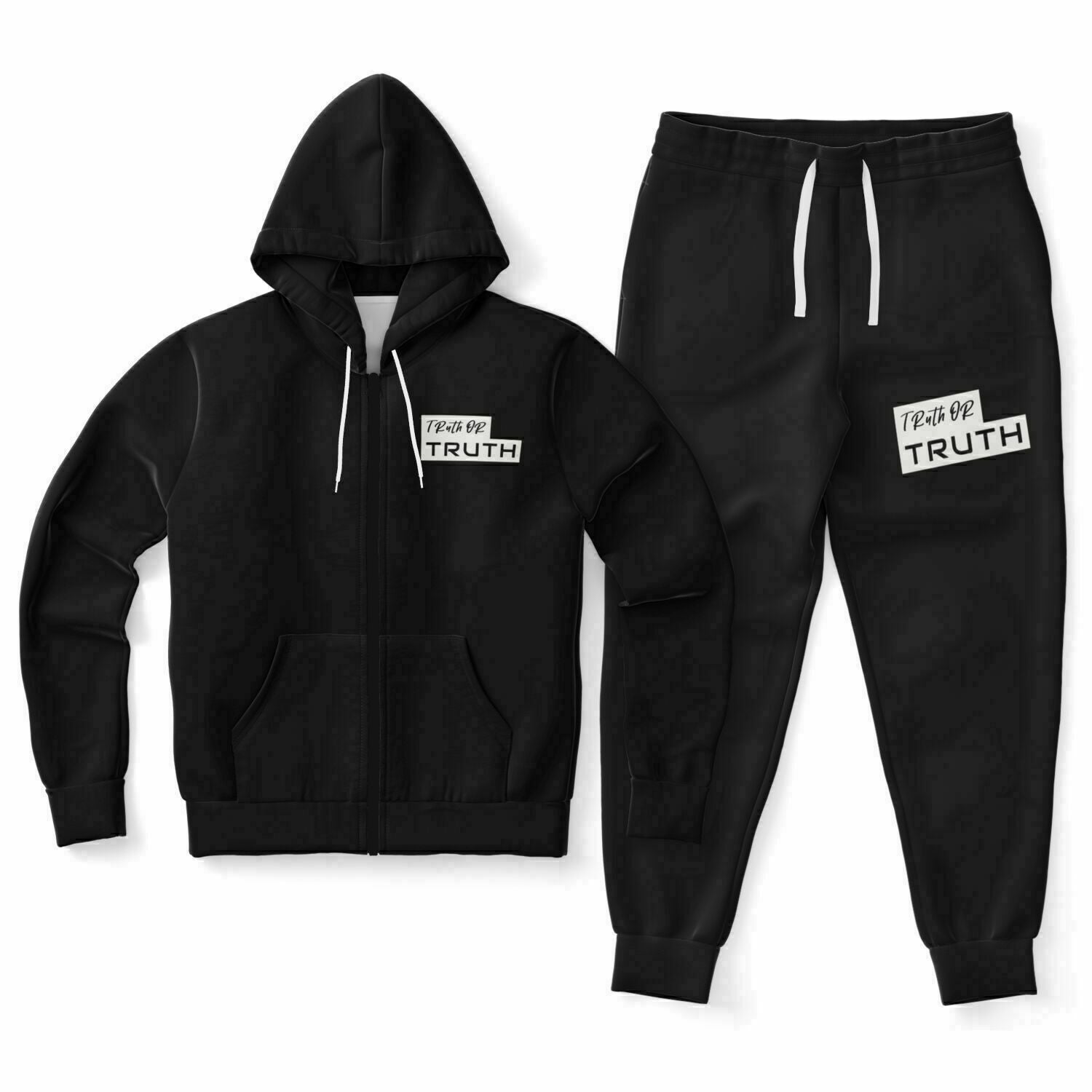 Black Ziphoodie & Jogger