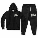 Load image into Gallery viewer, Black Ziphoodie &amp; Jogger
