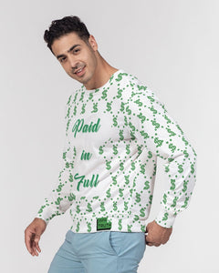 Paid In Full Men's Classic French Terry Crewneck Pullover
