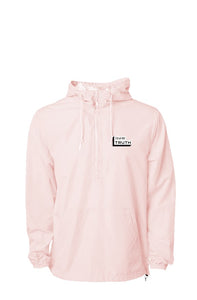 TruthorTruth Pink Lightweight Pullover Windbreaker