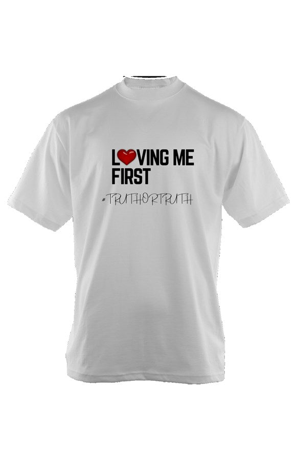 Loving Me Oversized White Heavyweight T Shirt