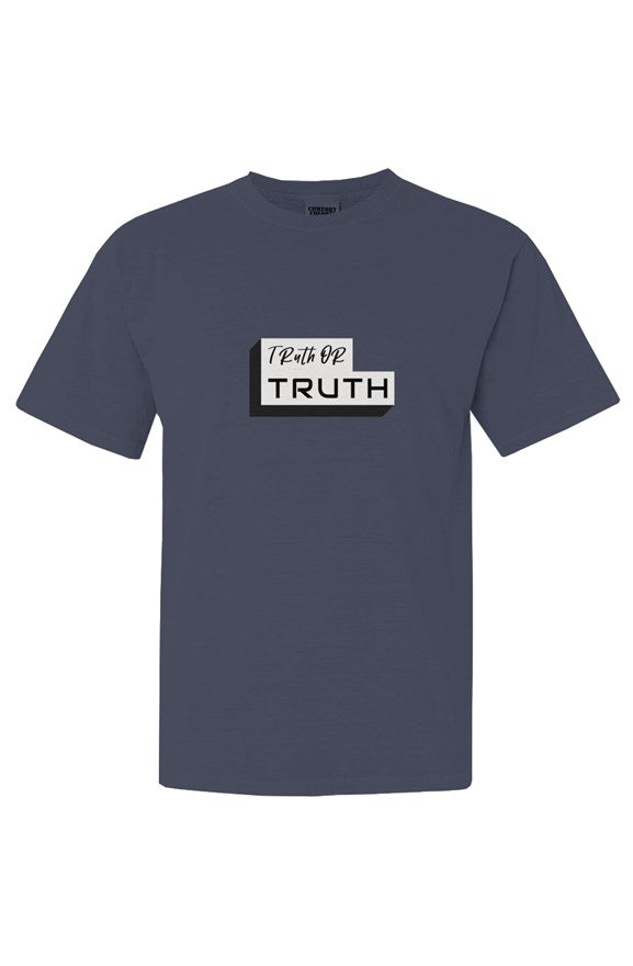 Denim Blue Oversized Comfort Heavyweight T Shirt