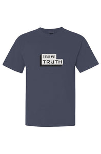Denim Blue Oversized Comfort Heavyweight T Shirt